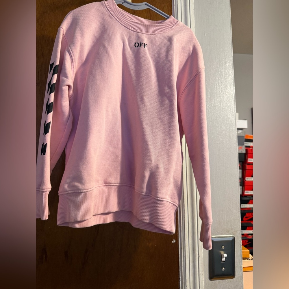 Off-White Pink Kids Sweatshirt
